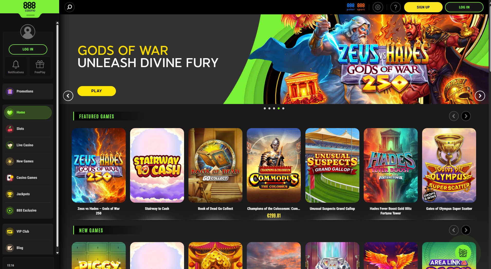 4. 888 Casino